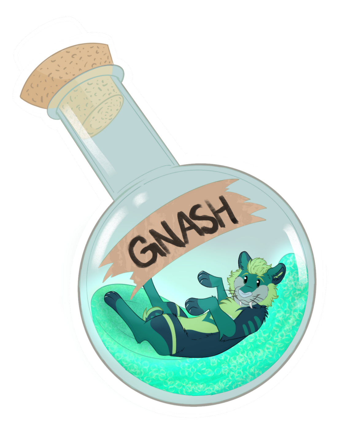 Potion Bottle Badge